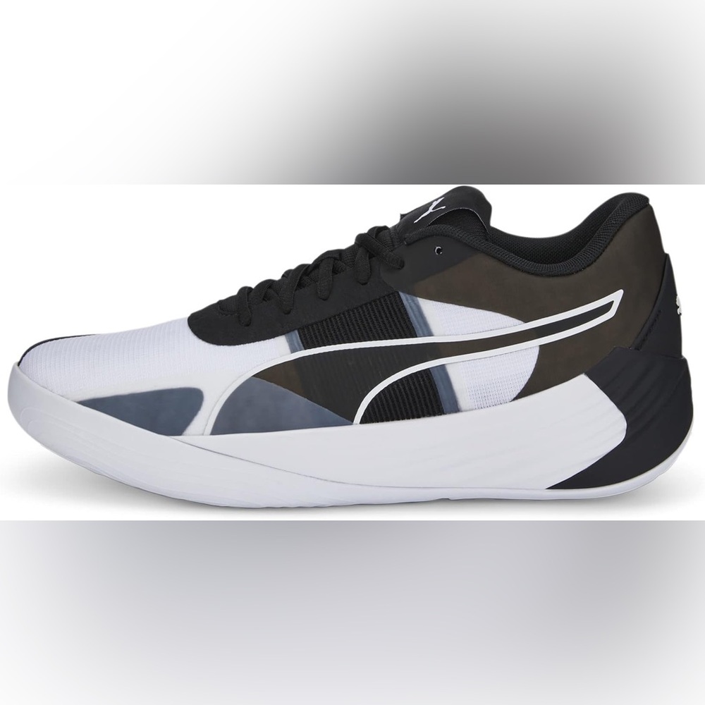 Puma Fusion Nitro Team Black/White size 11.5 MEN’S BASKETBALL SHOES